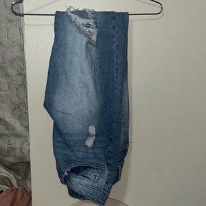 REWASH light washed distressed skinny jeans